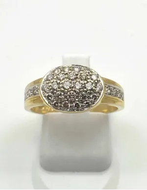 Bague Or Jaune & Diamants 2