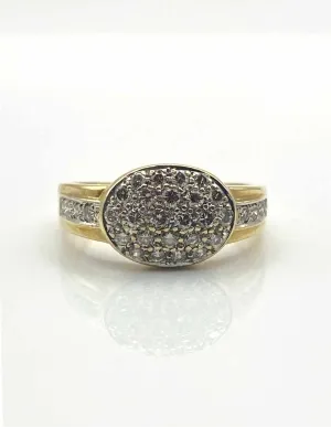 Bague Or Jaune & Diamants