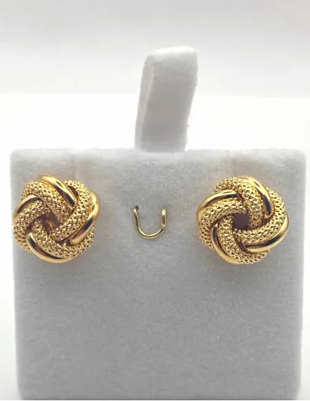 Boucles d'Oreilles Noeuds Algériens Or