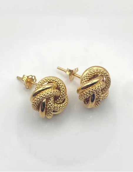 Boucles d'Oreilles Noeuds Algériens Or