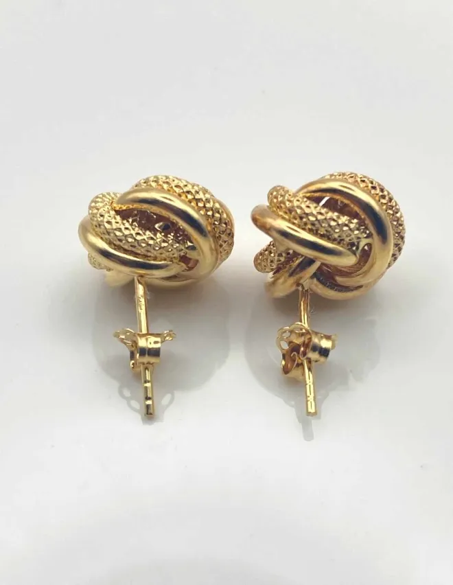 Boucles d'Oreilles Noeuds Algériens Or