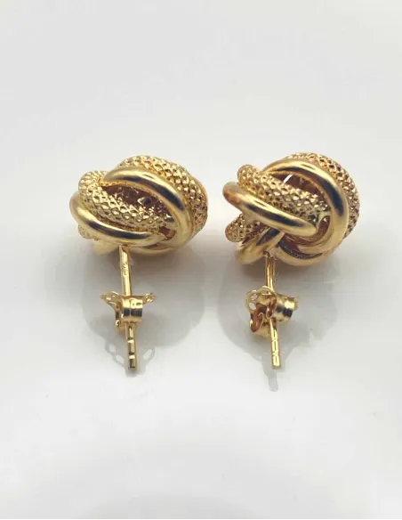 Boucles d'Oreilles Noeuds Algériens Or