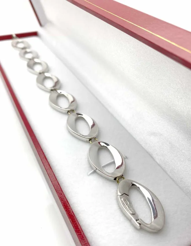 Bracelet Or Blanc