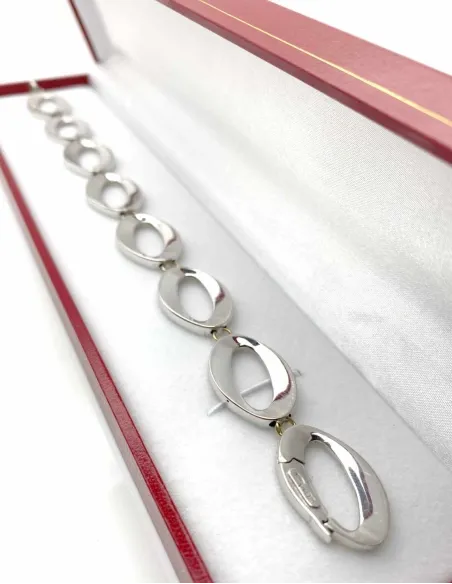 Bracelet Or Blanc