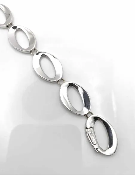 Bracelet Or Blanc
