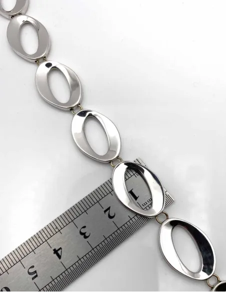 Bracelet Or Blanc