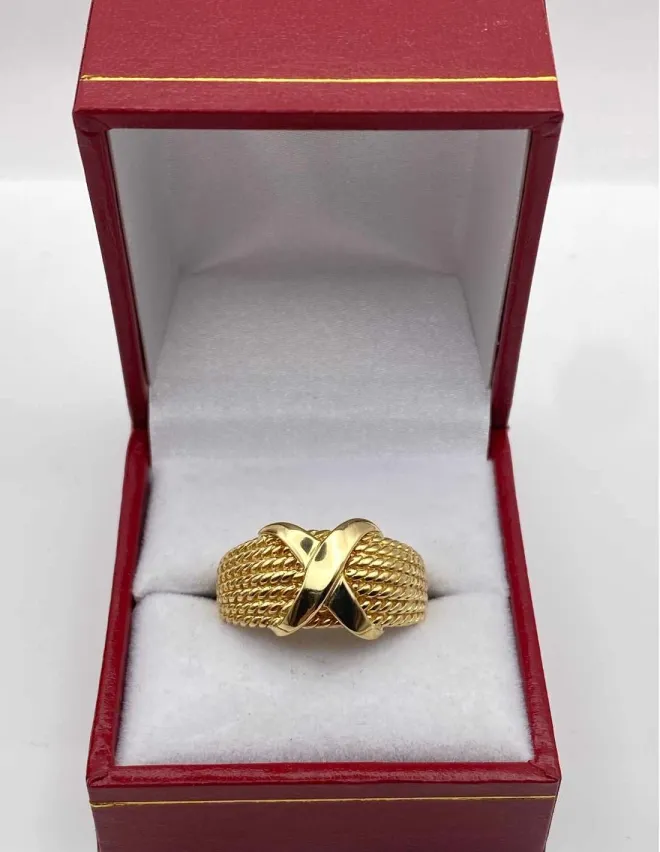 Bague Or Jaune Inspiration Tiffany