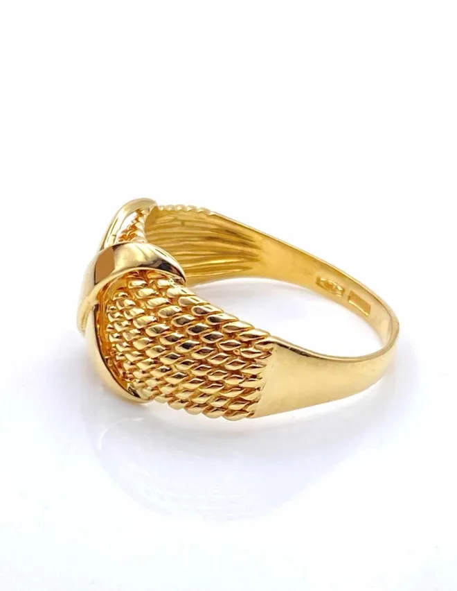 Bague Or Jaune Inspiration Tiffany