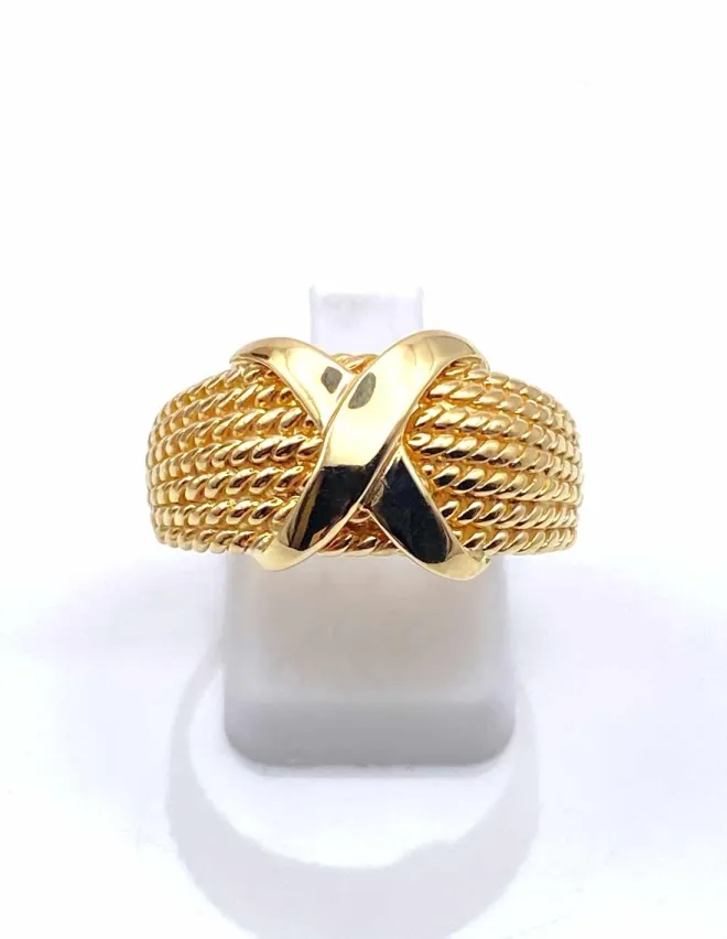 Bague Or Jaune Inspiration Tiffany
