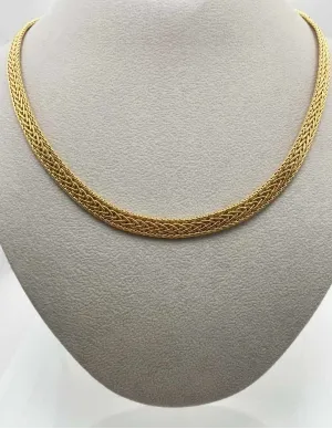 Collier Maille Venitienne Or Jaune
