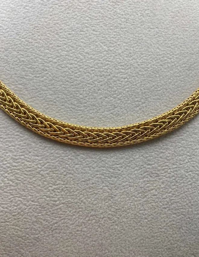 Collier Maille Venitienne Or Jaune