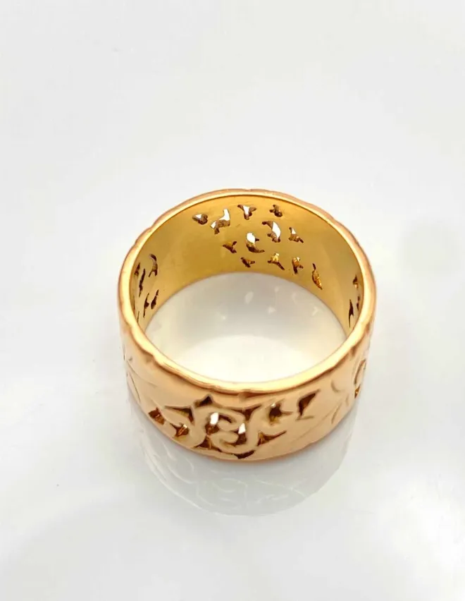 Bague Ciselée Or