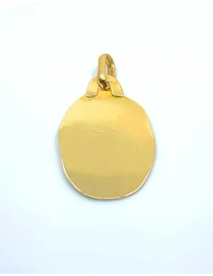 Pendentif Vierge Or Jaune 2