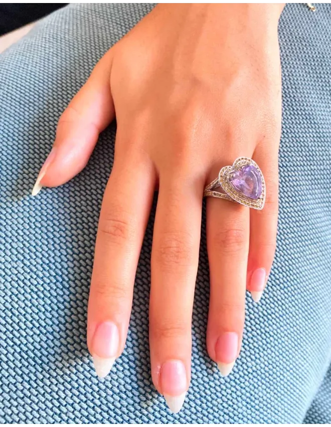 Bague Mauboussin "Subtile Raison" Amethyste & Saphirs