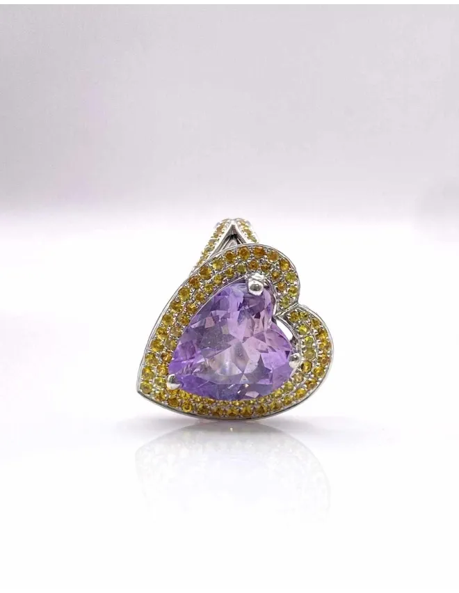 Bague Mauboussin "Subtile Raison" Amethyste & Saphirs