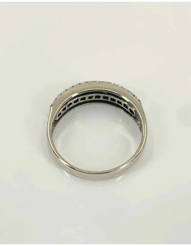 Bague Or Blanc Spahirs & Diamants