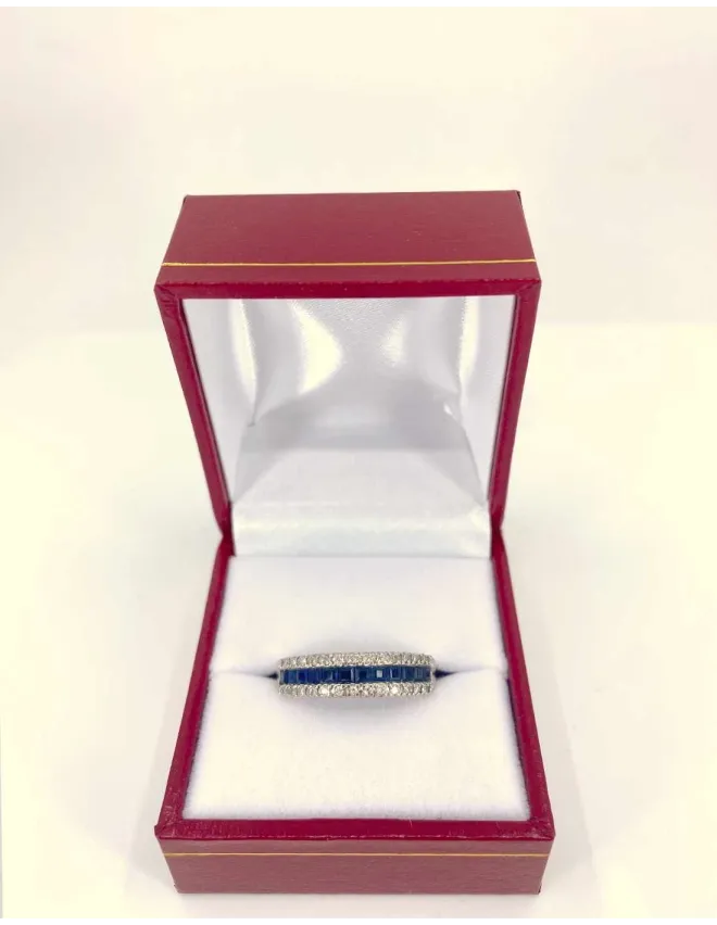 Bague Or Blanc Spahirs & Diamants