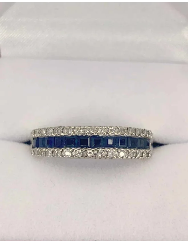 Bague Or Blanc Spahirs & Diamants