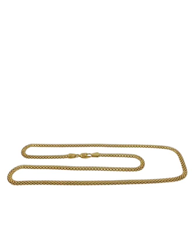 Chaine Or Jaune Maille Venitienne
