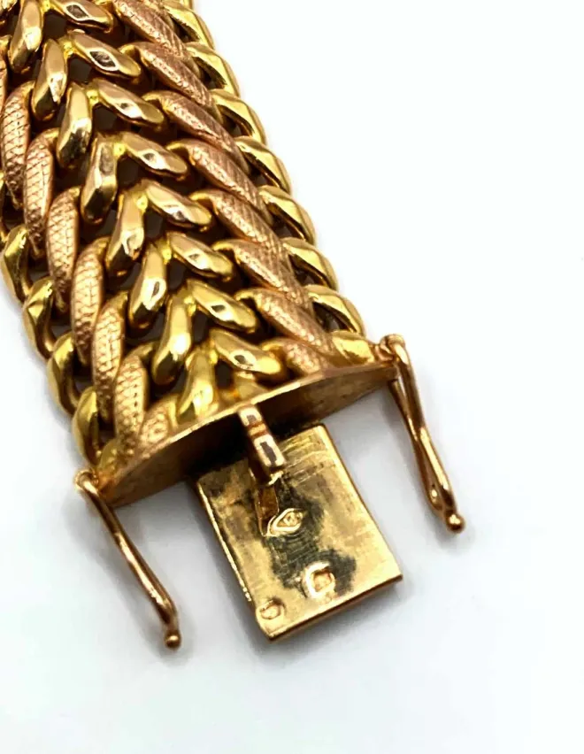 Bracelet Vintage Maille Américaine