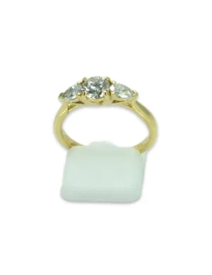 Bague Fiancailles Solitaire Epaulé 2