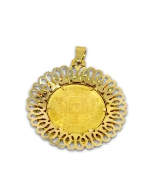 Pendentif Vintage 20F Or 2