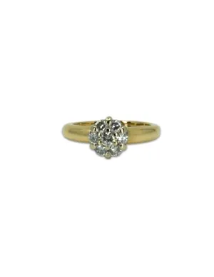 Bague Marguerite Or Jaune & Diamants