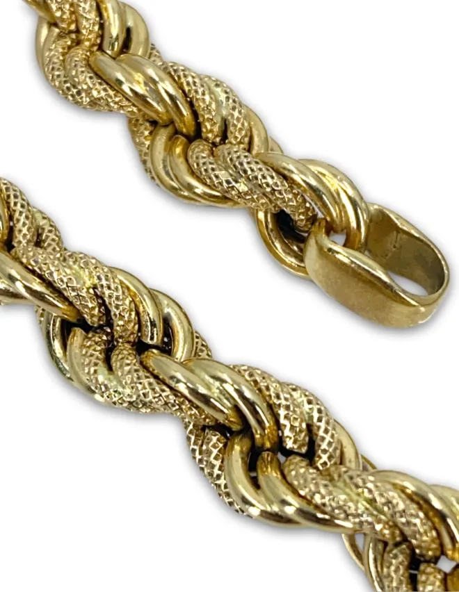 Collier Torsadé Or Jaune | Bijoux Or 18K Occasion Certifié