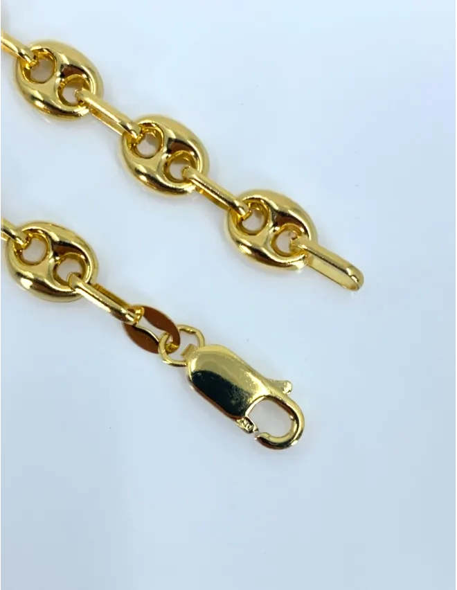 Bracelet Grain De café Or Jaune