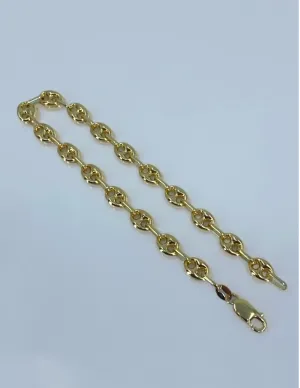 Bracelet Grain De café Or Jaune 2