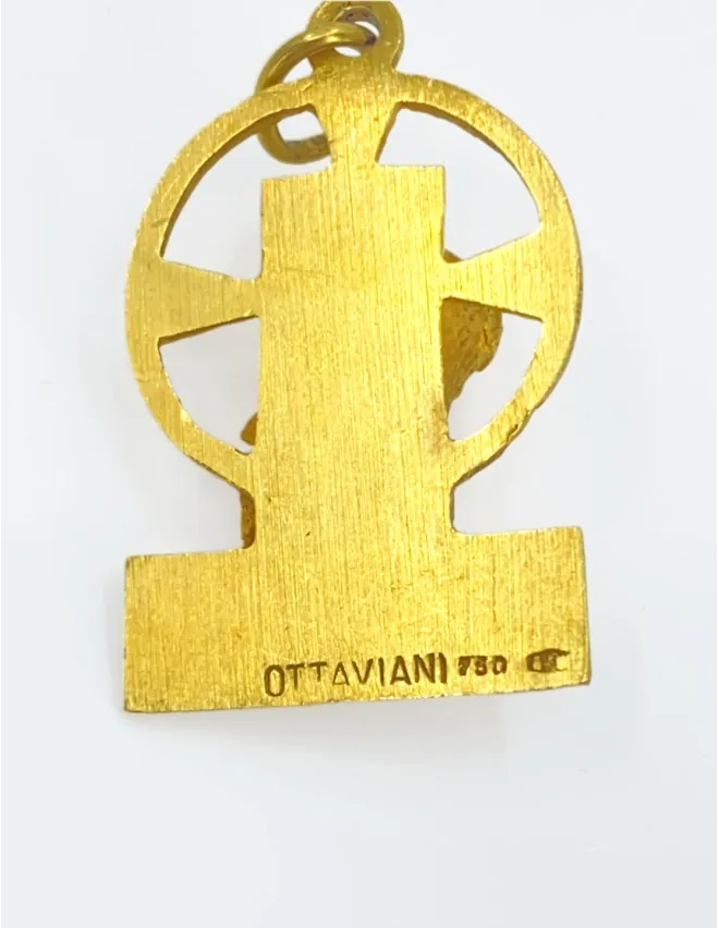 Pendentif Christ Ottaviani Or Jaune