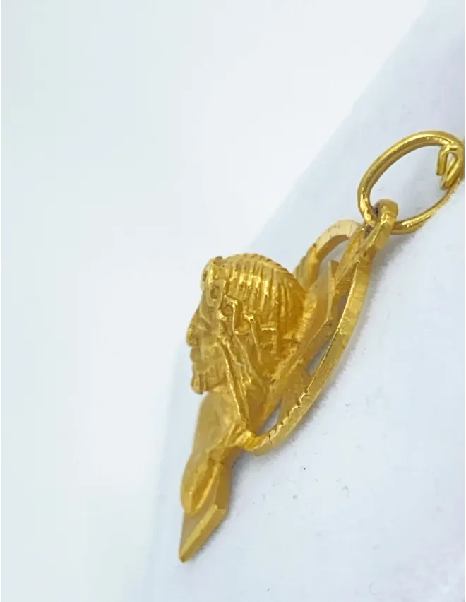 Pendentif Christ Ottaviani Or Jaune