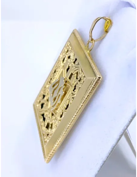 Pendentif Coran Or Jaune