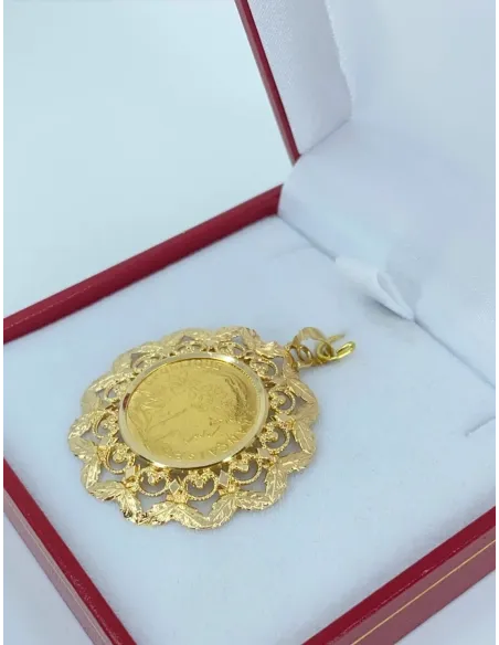 Pendentif Pièce 10 francs Or