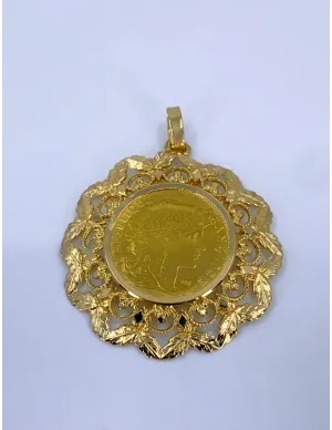 Pendentif Pièce 10 francs Or