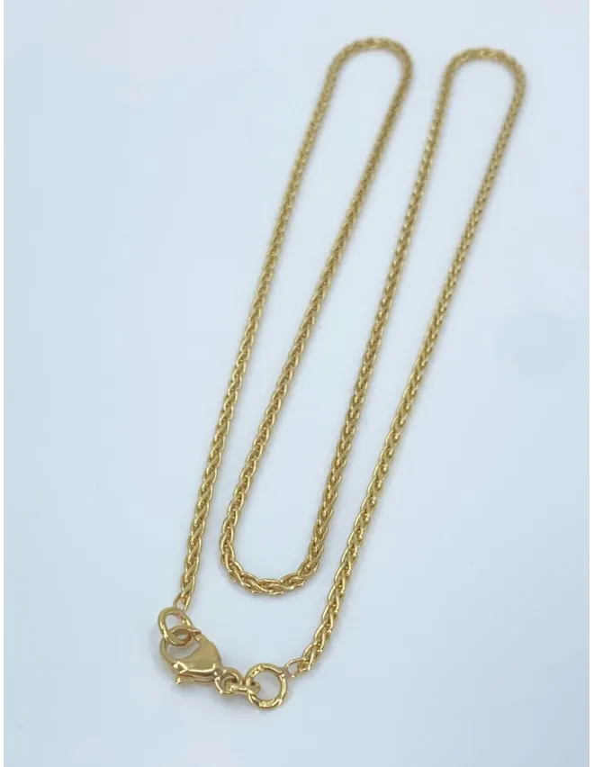 Chaine Maille Forçat Or Jaune
