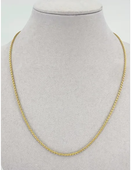 Chaine maille de Blé Or Jaune