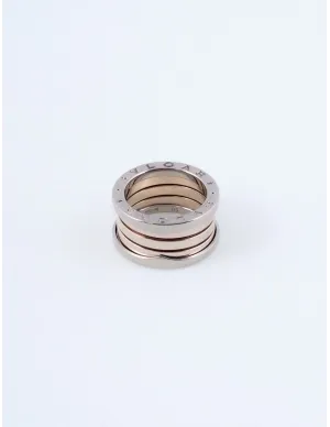 Bulgari Bague B.Zero1 Or rose, Or blanc