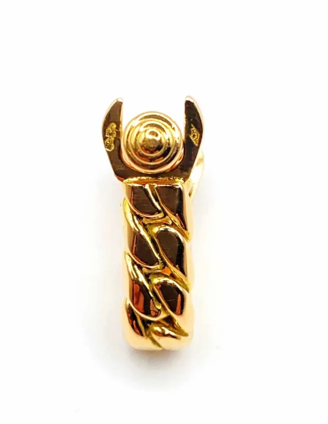 Paire de Boutons de Manchette Or Jaune 18K