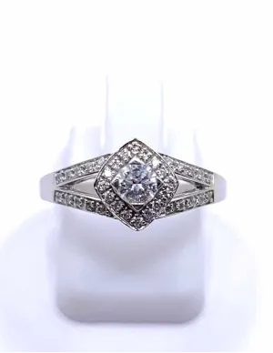 Mauboussin Bague Solitaire Love My Love Or Blanc Diamant 2