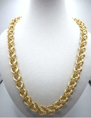 Chaîne Maille Gros Sirop Or Jaune 18K