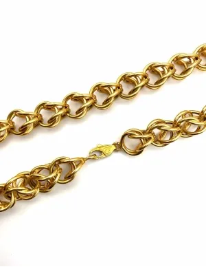 Chaîne Maille Gros Sirop Or Jaune 18K 2