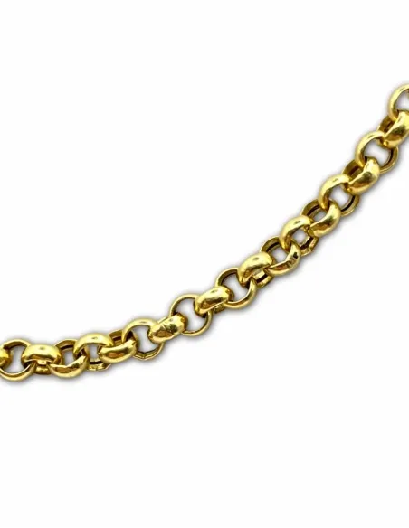 Chaine Maille Jaseron Or Jaune 18K