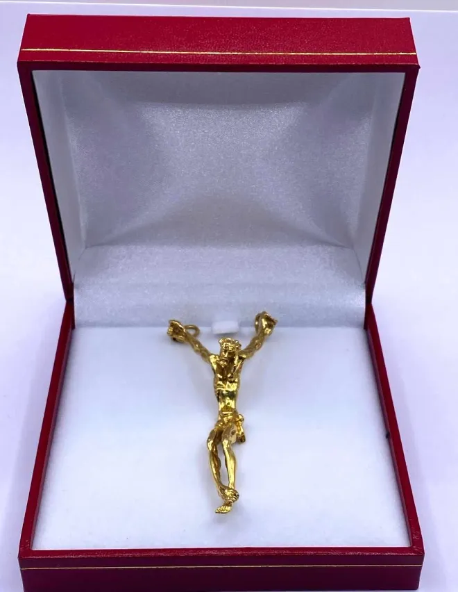 Pendentif Crucifixion Or Jaune 18K