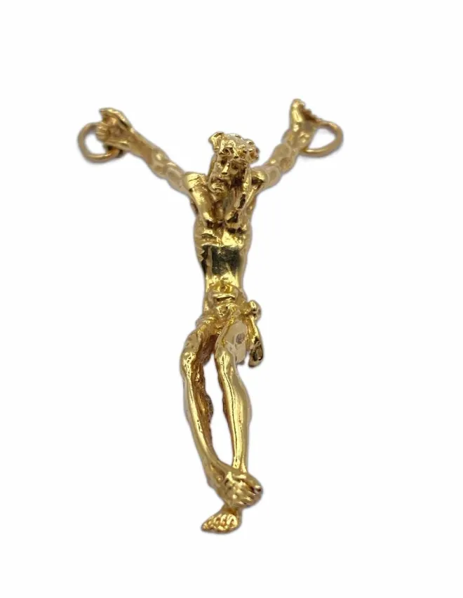 Pendentif Crucifixion Or Jaune 18K