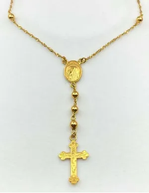 Collier Chapelet en Or Jaune