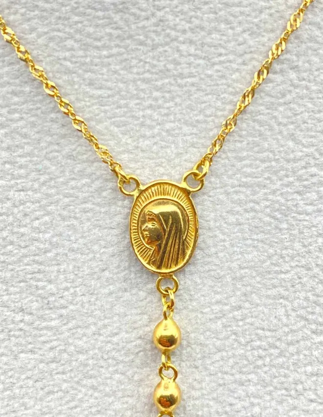 Collier Chapelet en Or Jaune