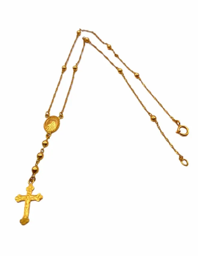Collier Chapelet en Or Jaune