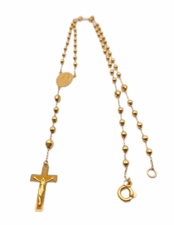 Grand Collier Chapelet en Or