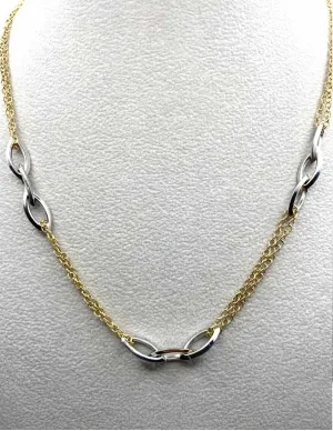 Collier Or Bicolore 2